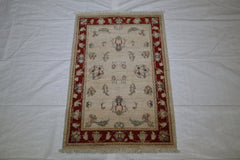 Tribal Design Rug, Hand Knotted Rug, Afghanistan Rug, 2x3 Rug