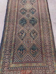 Hand Knotted Runner, Oriental Wool Runner