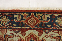 Serapi Rug, Hand Knotted Runners, 3x10 Runner, Non Slip Runner Rug, Outdoor Carpet Runner
