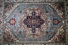 Oushak Rug, Persian Rug, Indian Rug, 9x12 Area Rug