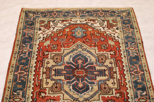 Indian Serapi Rug, 4x6 Oriental Rug