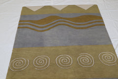 Hand Tufted Wool Rug, Colorful Rug