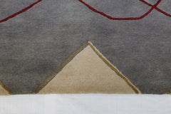 Hand Tufted Wool Rug, Colorful Rug