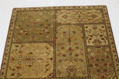 Indian Rug, 5x8 Area Rug, Handmade Rug, Traditional Rug