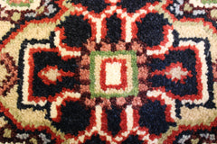 Indian Serapi Rug, 4x4 Round Rug