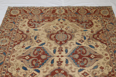 Hand Knotted Afghan Rug, Oriental Area Rug
