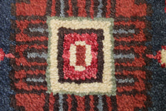 Persian Round Rug, 5x5 Round Rug, Indian Serapi Rug