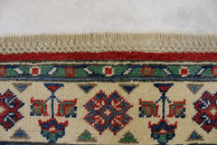 3x5 Tribal Rug, Afghan Kazak Rug