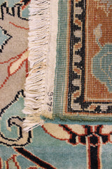Geometric Wool Rug, Indian Floral Rug