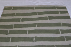 Hand Tufted Rug, Oriental Wool Rug