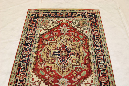 Persian Serapi Rug, Hand Knotted Oriental Rug