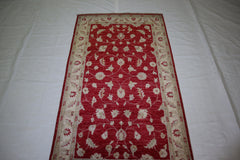 3x5 Hand Knotted Rug, Afghan Chobi Rug