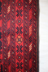 3x5 Tribal Rug, Afghan Khal Mohammadi Rug