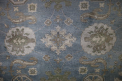 Indian Hand Knotted Rug, Oushak Wool Rug