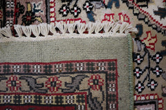 8x10 Hand Knotted Rug, Indian Jammu Kashmir Rug