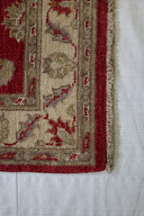 3x5 Afghan Rug, Hand Knotted Wool Rug