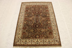 Indian Traditional Rug, Hand Knotted Wool Rug