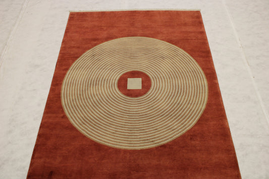 Tibetan Rug, Aubusson Rug, Hand Knotted Rug