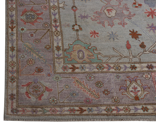 Afghan Rug, Oushak Rug, Hand Knotted Rug, 8x10 Rug