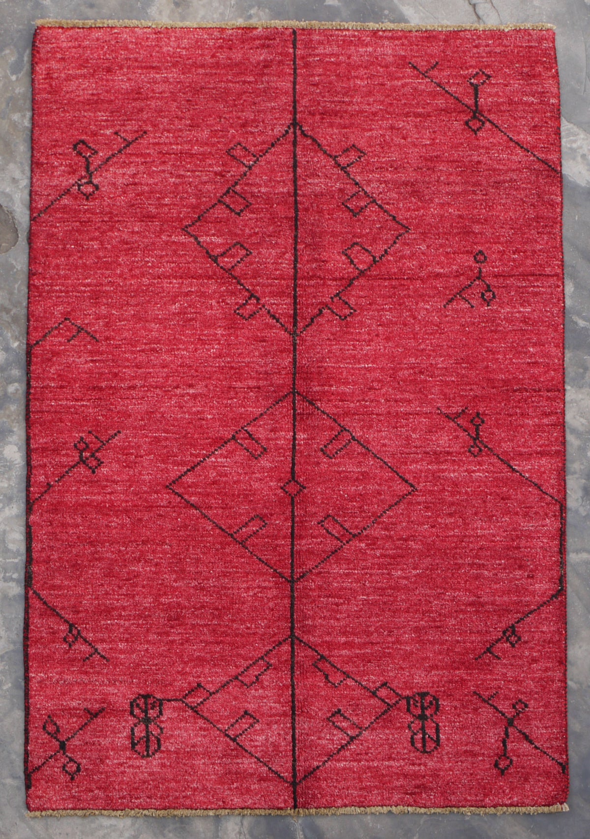 Moroccan Rug, Afghan Rug, Traditional Rug, 4x6 Rug
