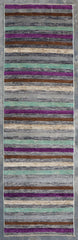 Contemporary Rug, Wool Runner Rug, Multicolored, Hallway Runners