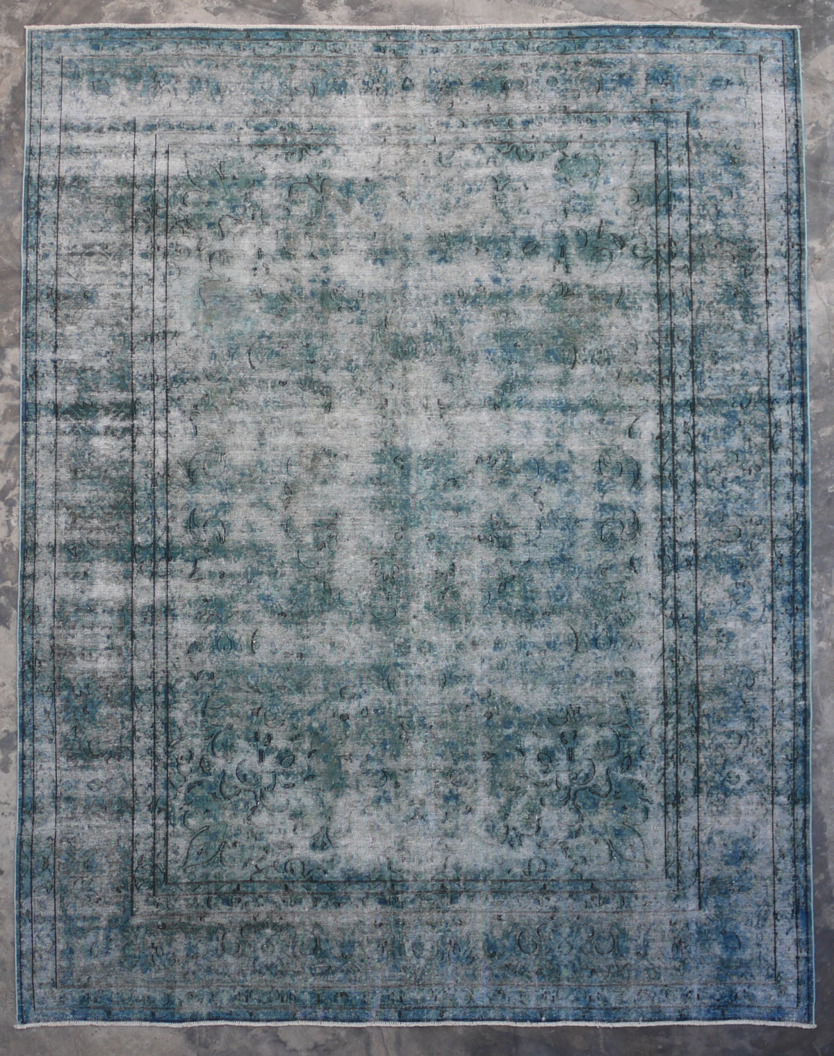 Vintage Rug, Hand Knotted, Turkish Rug, Area Rug 9x13