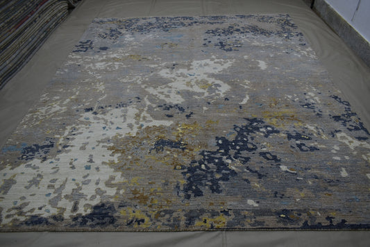 Contemporary Rug, Natural Multi, Afghan Rug, Rug For Dining Room