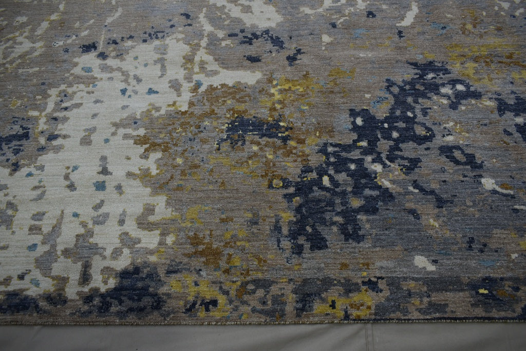 Contemporary Rug, Natural Multi, Afghan Rug, Rug For Dining Room