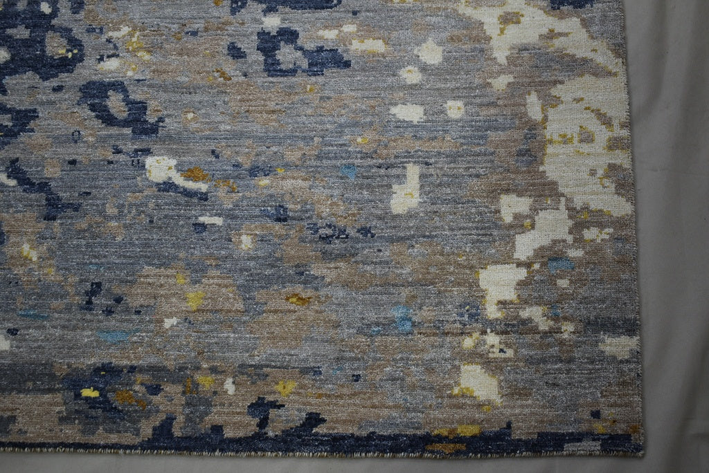 Contemporary Rug, Natural Multi, Afghan Rug, Rug For Dining Room