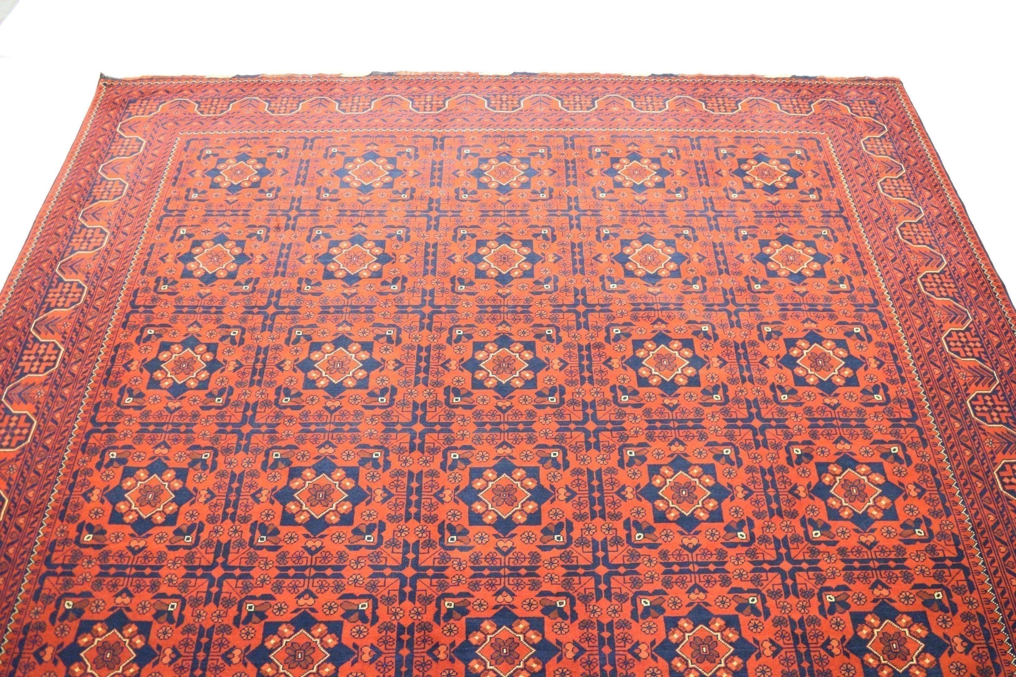  Red Area Rug, Afghan Khalmamedi, Red Rug | 10' x 13'  Target Area Range