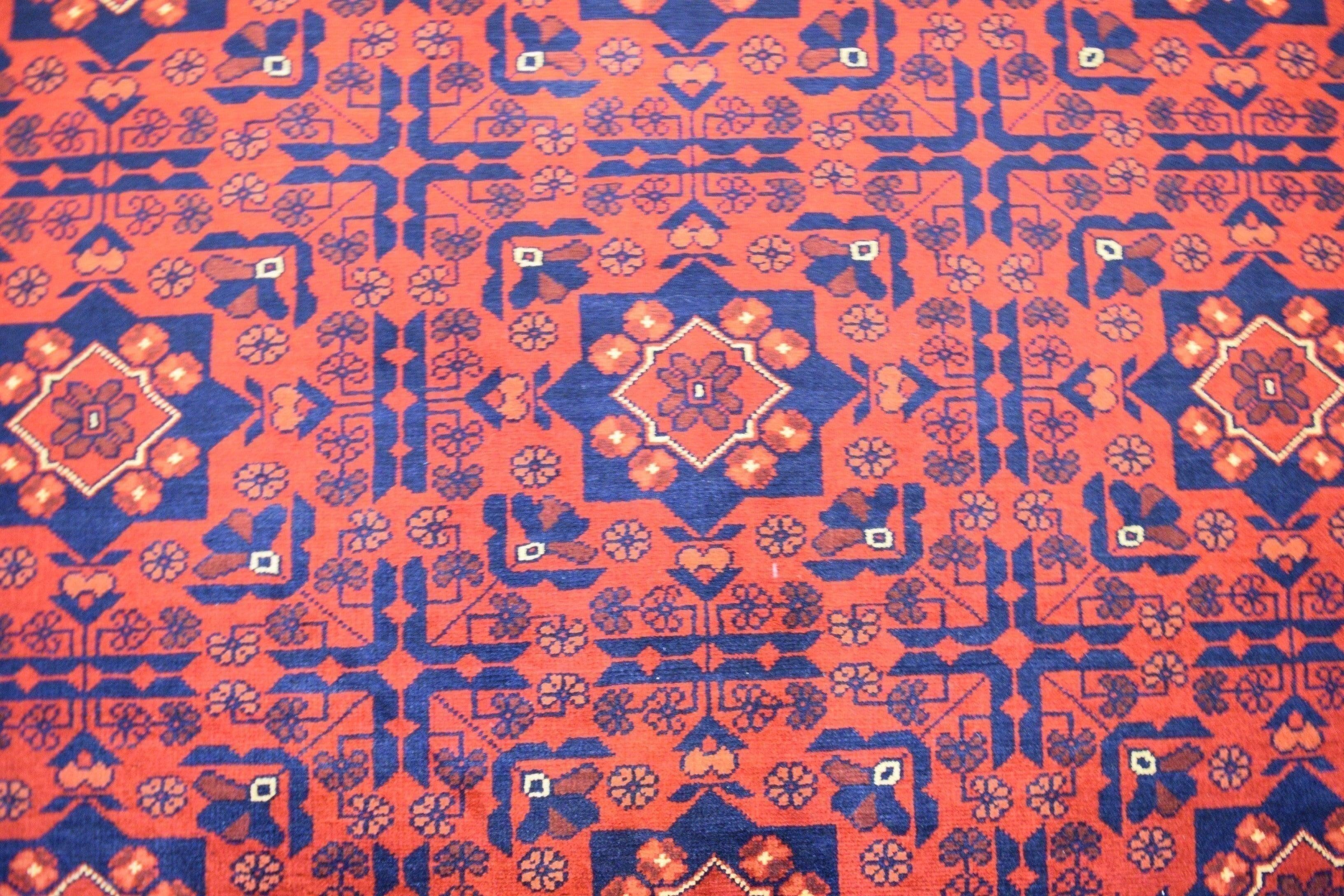  Red Area Rug, Afghan Khalmamedi, Red Rug | 10' x 13'  Target Area Range