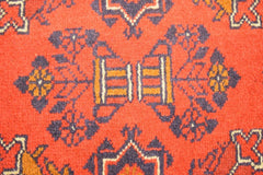  Khal Mohammadi Rug, Tribal Rug, Hand Knotted Wool Rug, Red Rugs, Afghan Rug