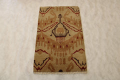 ocean breeze rug, kashmiri rug, multicolored, 2x3 rugs, bedroom rug