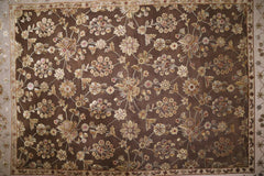 Silk Flower Rug, Persian Design Rug, Vegetable Dye Rug, Authentic Persian Rugs