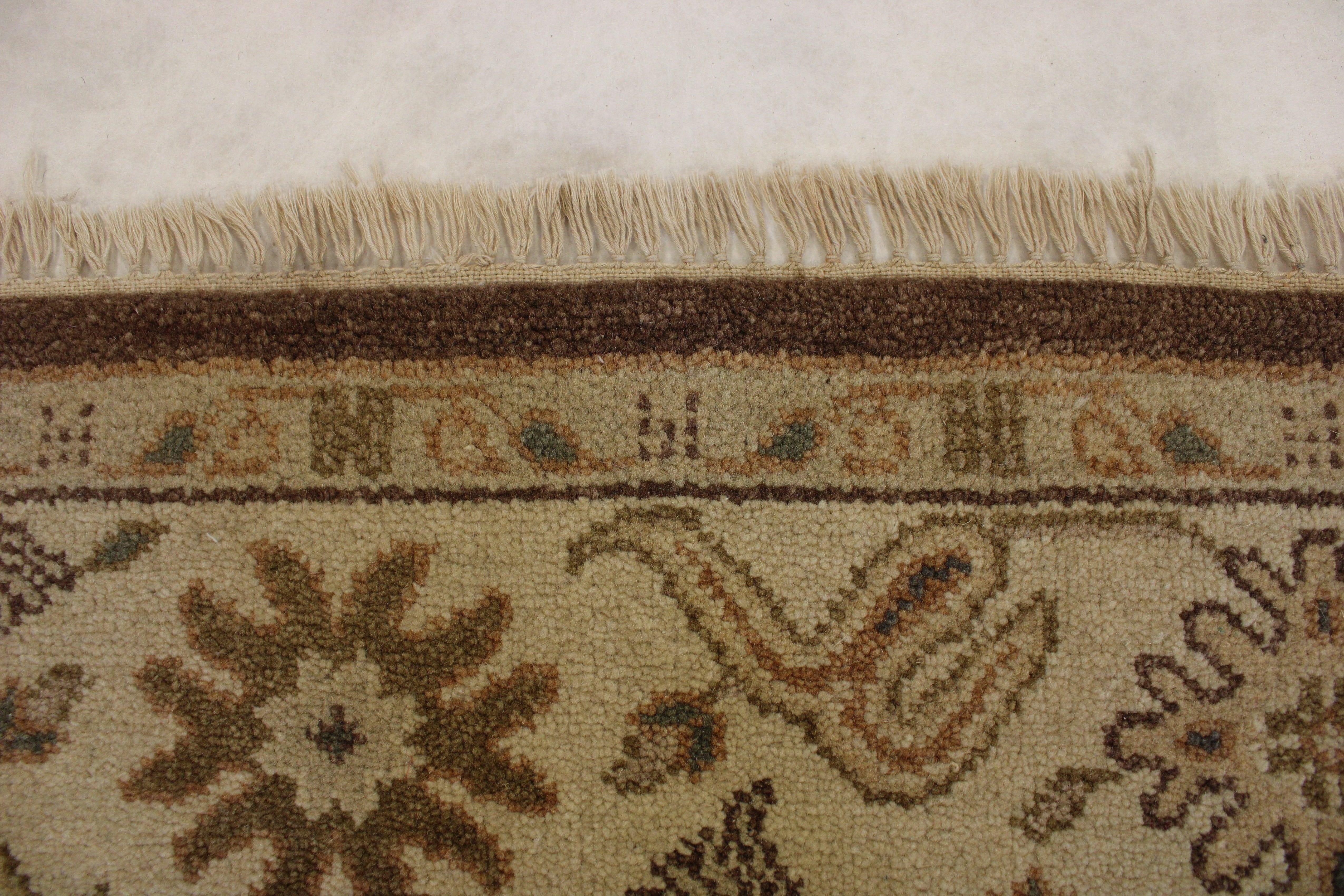 Brown Rugs, Hand Knotted Rug, Oushak Twisted Rug, 5x8 Rug, Rug Decor