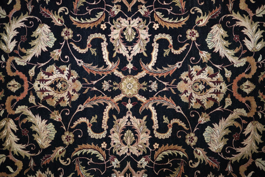 Traditional Rug, Hand Knotted Indian Rug, Area Rug, bed bath and beyond area rugs