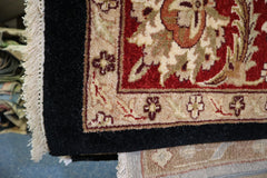 Traditional Rug, Hand Knotted Indian Rug, Area Rug, bed bath and beyond area rugs