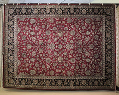 Kashan Rug, Red Rug, Sarukh Rug, Indian Rug