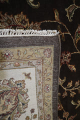 Hand Knotted Rug, Silk Flower Rug, Oriental Style Rug, rugs bed bath and beyond