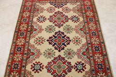 Kazak Rug, Afghan Rug, 3x4 Rug, Dining Room Rug Size, entry rugs for hardwood floors, Hand Knotted Wool Rugs