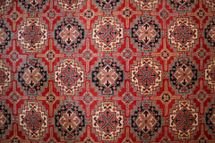 Kazak Rug, Tribal Rug, Afghan Rug 9x12, arearugs.com