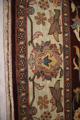 Turkish Knot Rug, Brown Area Rug, Large Living Room Rugs