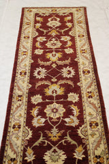 2'10" x 9'5" Tribal Hand Knotted Runner
