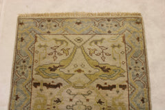 2'8" x 7'11" Oushak Hand Knotted Runner