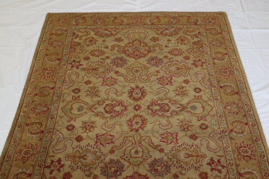 Hand Tufted Rug, Oriental Rug, Natural Dye Rug, 6x9 Rug