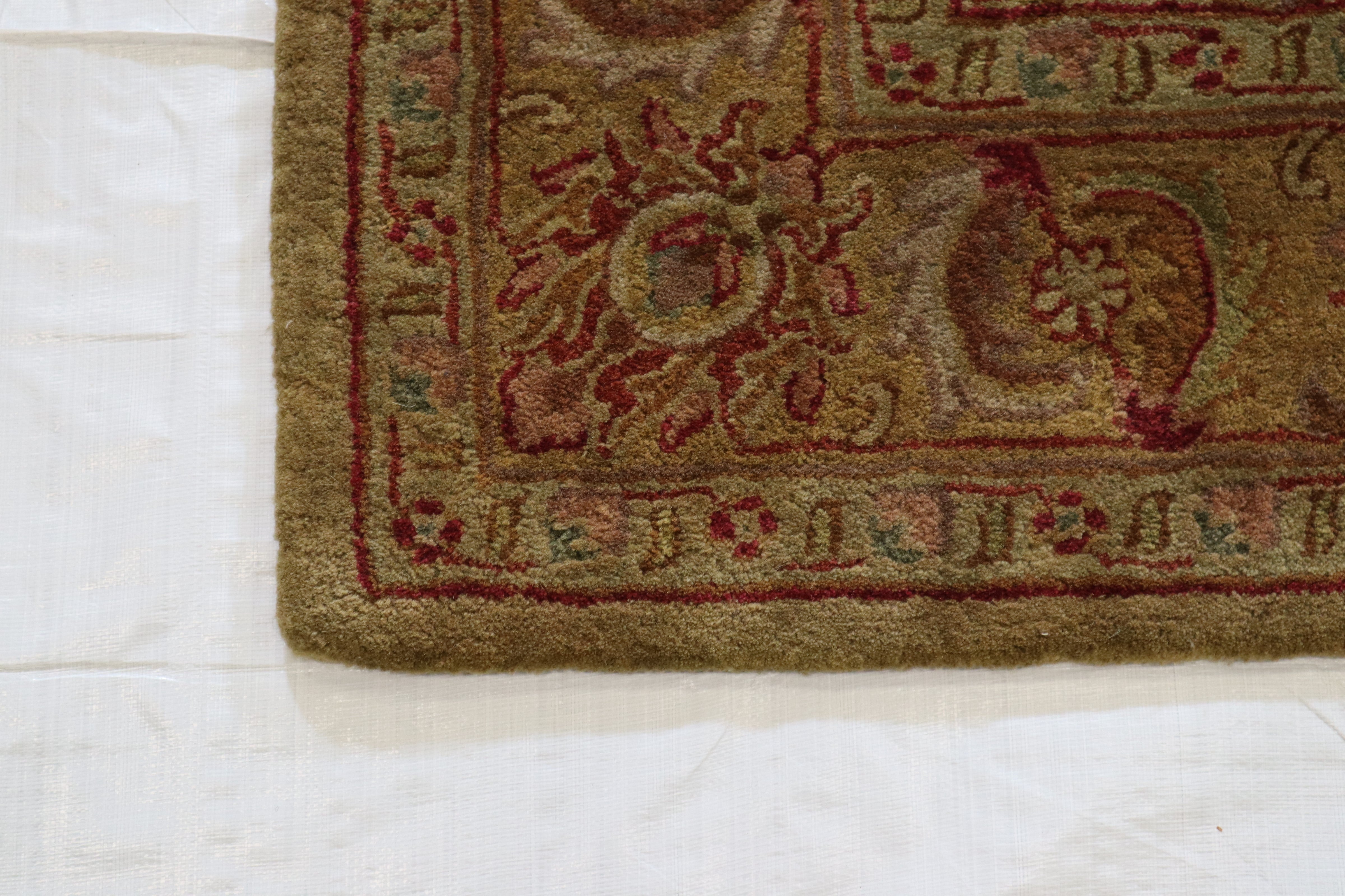 Hand Tufted Rug, Oriental Rug, Natural Dye Rug, 6x9 Rug