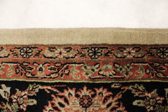 Indo Rug, Hand Knotted Wool Rug, Oriental Rug, Living Room Rug