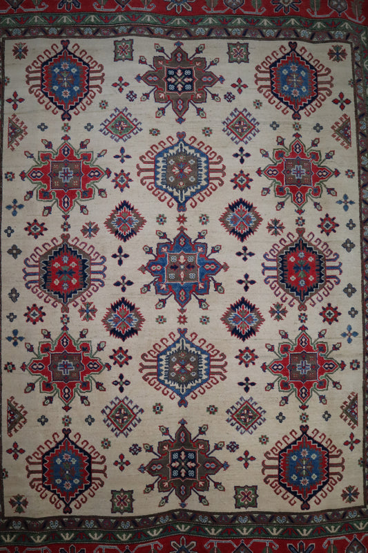 Kazak Rug, Afghani Rug, Traditional Rug, Colorful Rug