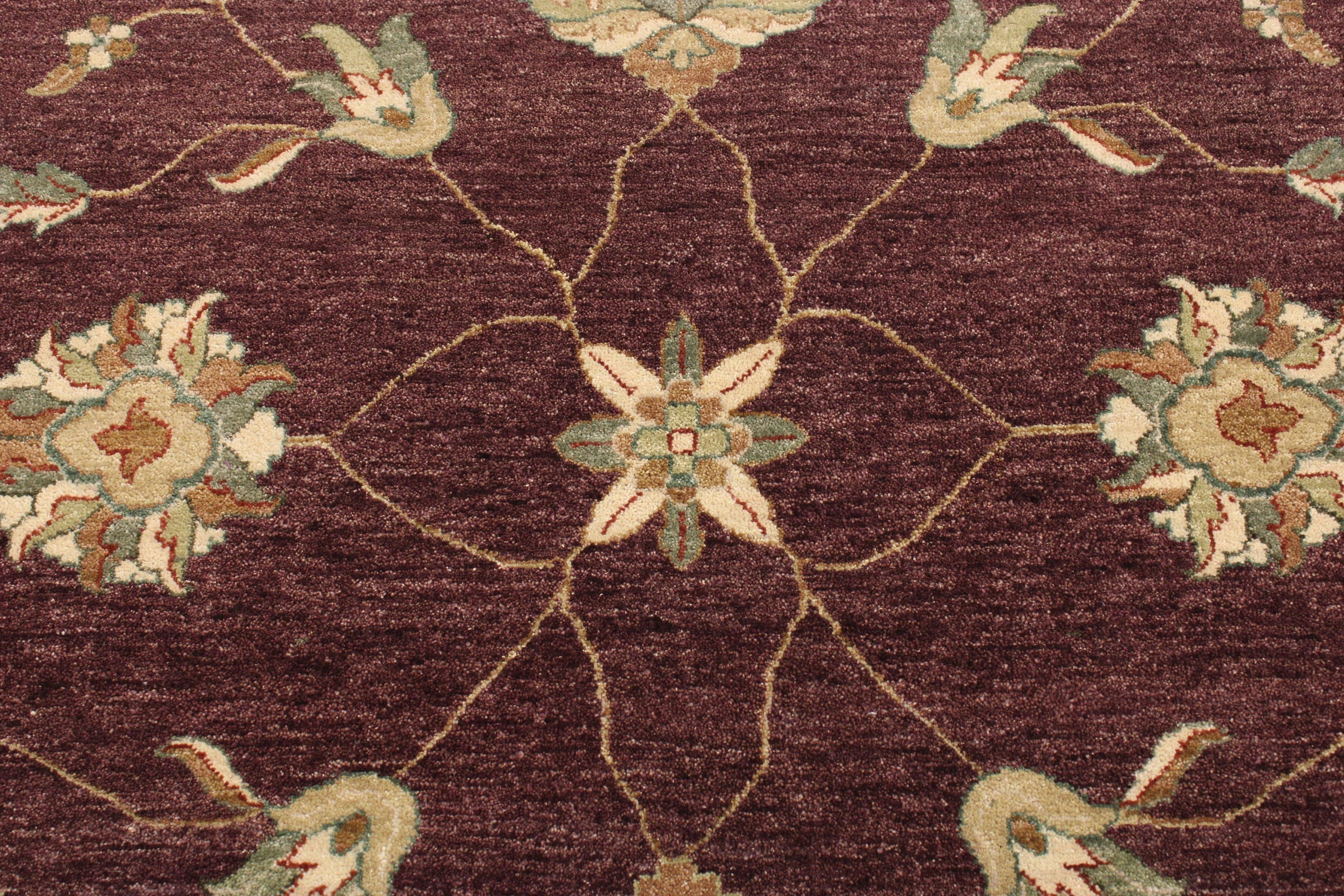Indo Rug, Wool Oriental Rugs, 9x12 Area Rug, Rugs For Bedroom 