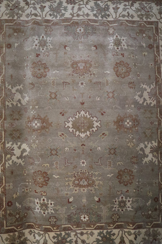 Oushak Rug, Traditional Rug, Authentic Rug, Area Rug 8x10